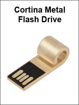 Cortina Mini Metal Flash Drive